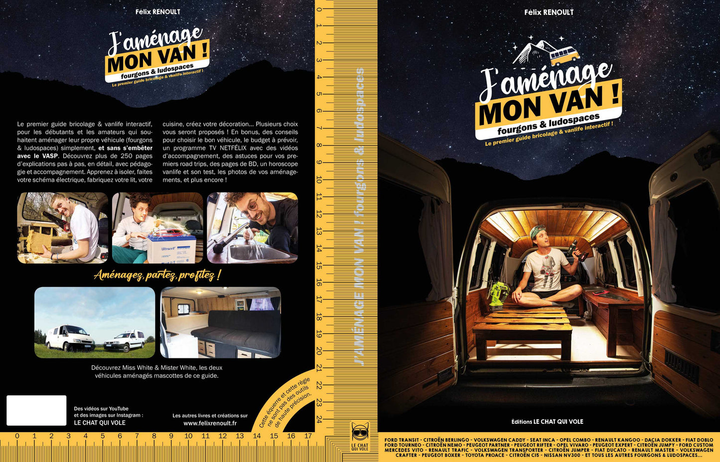 J'AMÉNAGE MON VAN ! Le premier guide bricolage & vanlife interactif (format .pdf)