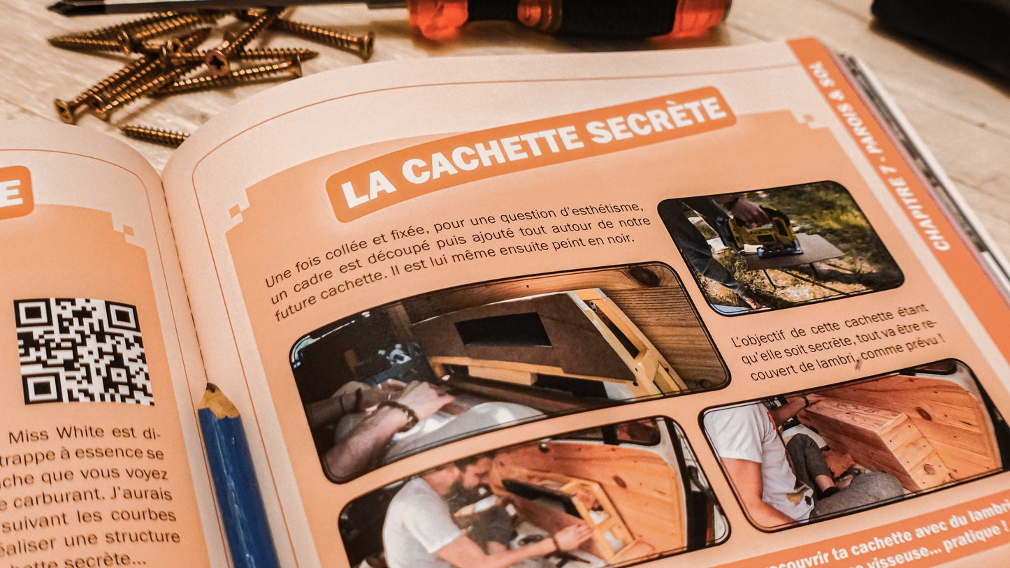 J'AMÉNAGE MON VAN ! Le premier guide bricolage & vanlife interactif