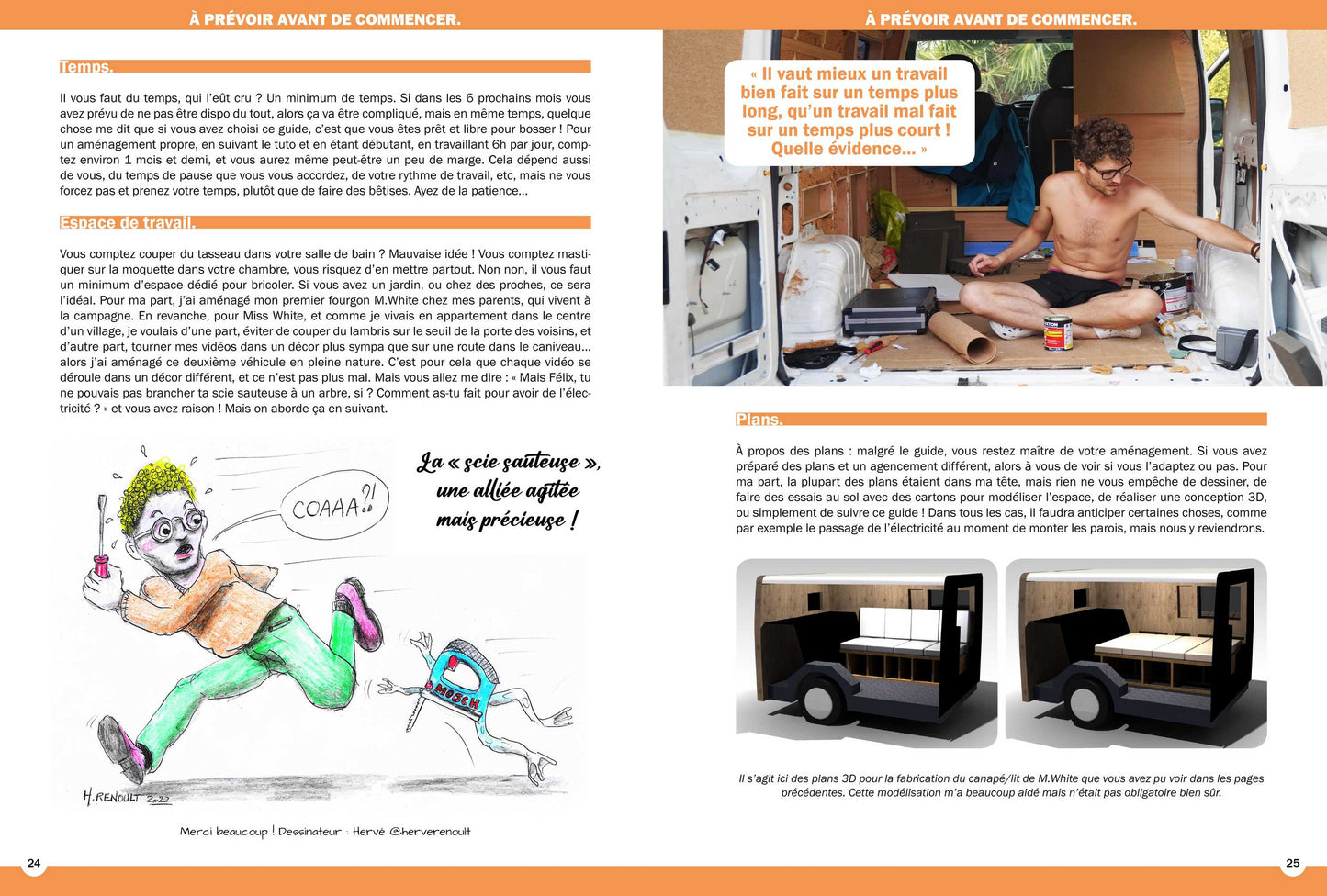J'AMÉNAGE MON VAN ! Le premier guide bricolage & vanlife interactif (format .pdf)