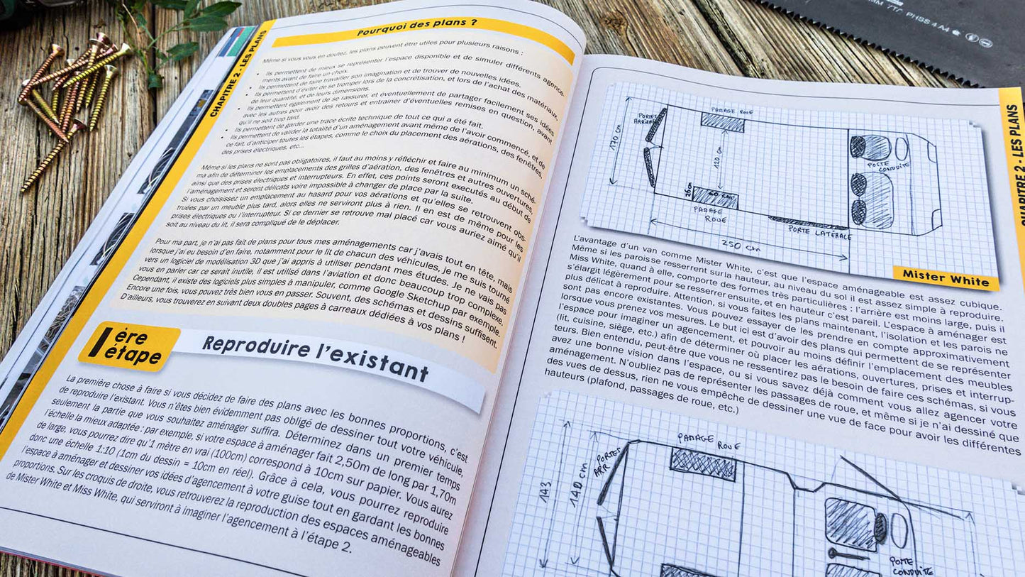 J'AMÉNAGE MON VAN ! Le premier guide bricolage & vanlife interactif